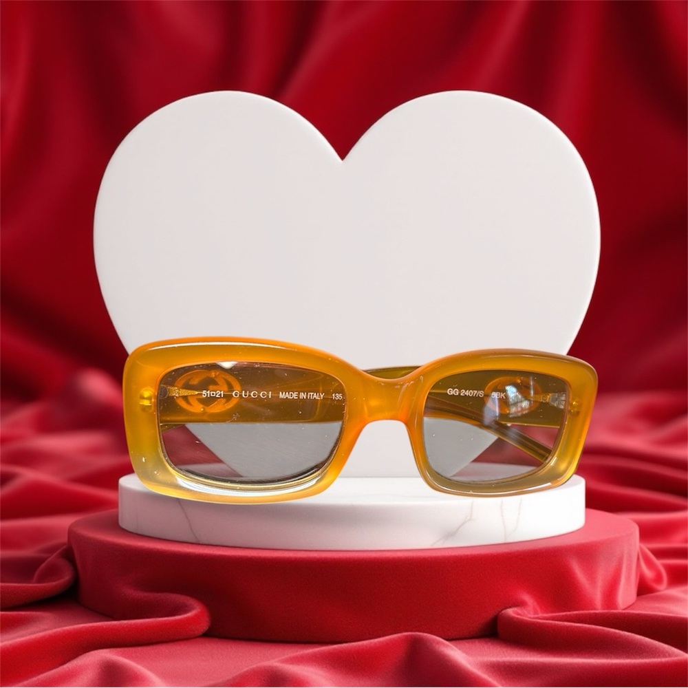 Gucci Orange & Yellow Ombré Sunglasses